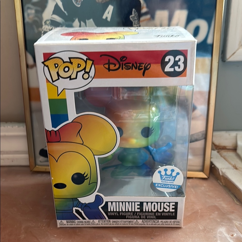 Funko Rainbow Minnie Mouse